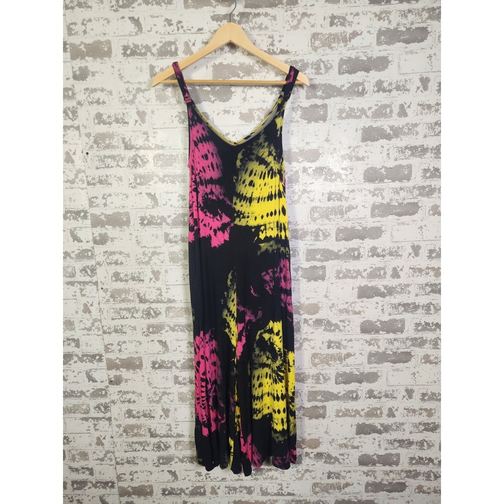 Torrid Super Soft Knit Jumpsuit Colorful Tie Dye Pattern Size 00